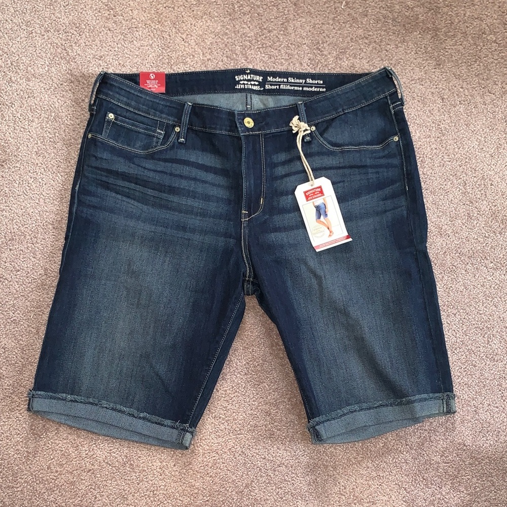 Levi's Indigo Denim Shorts
